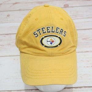 Pittsburgh Steelers Yellow Adjustable Hat